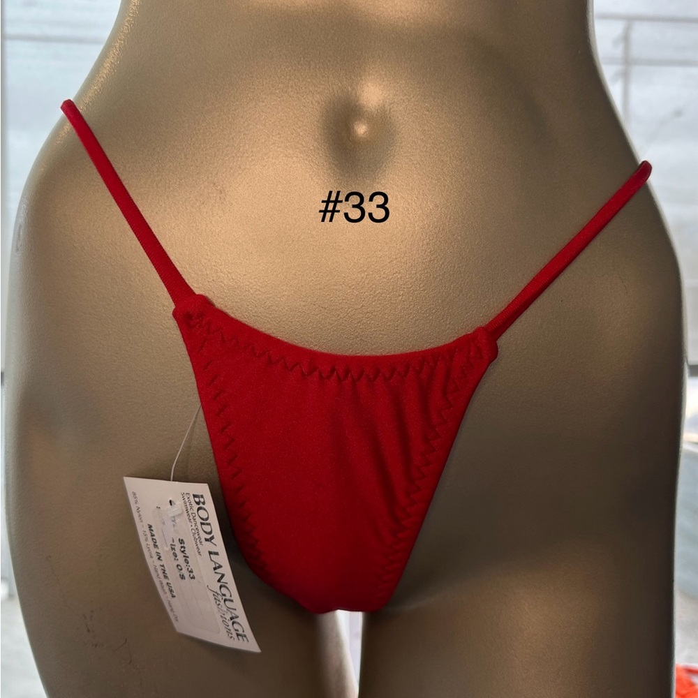 Body Language Thong-LOTS OF COLORS! NWT!